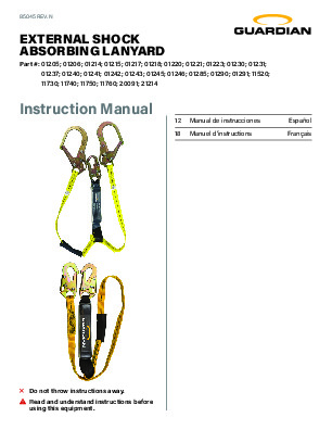 Tiger Tail Stretch Lanyard (United States) | Guardian Fall Protection